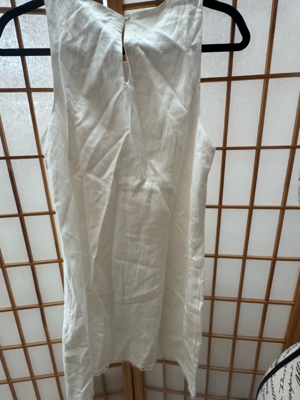 NWT Sanctuary White Embroidered Blooms Sleeveless Mini Dress Size XS - Picture 9 of 9